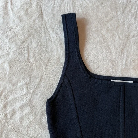 Babaton Sculpt Knit Bustier Tank black 45794 - Picture 5 of 11